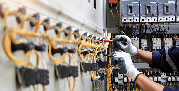 Professional Electrician technician working in Piney Mountain, VA